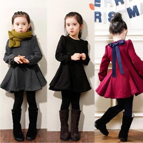Left Atrium Warm Dresses For Girls