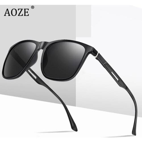 2021 NEW Men Polarized Sunglasses Tr90 + Aluminium Sun Glasses for Men Vintage Brand Designer Driving Glasses UV400 Oculos