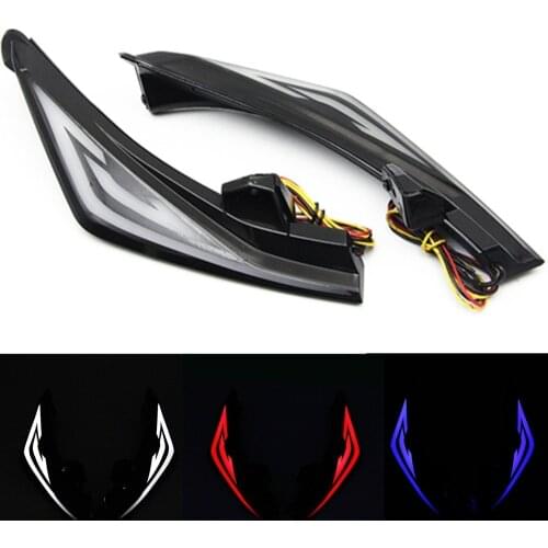 Applicable To Yamaha Nvx155 Aerox155 Decorative Light Turn Signal Eyeline Headlight Driving Steering Integrated