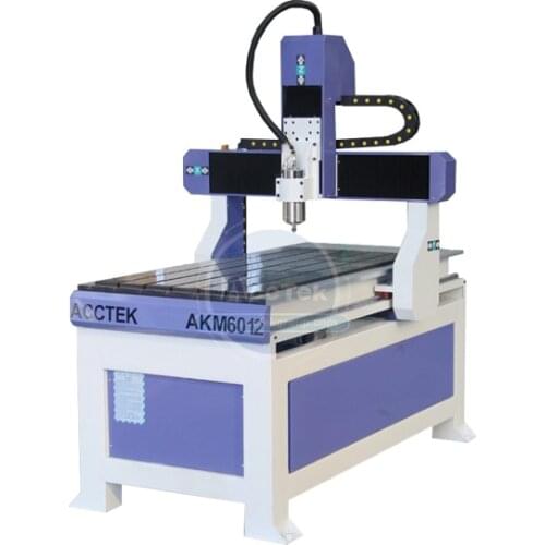 AccTek Aluminum Sheet Cnc Cutting Router Woodworking Engraving Machine for Furniture Making 6012