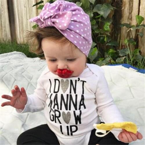 Dots Baby Girl Hat with Bow Turban Indian Caps for Newborn Babes Elastic Hair Accessories