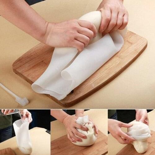 Silicone Kneading Dough Bag Flour Mixer Bag Versatile Dough Mixer for Bread Pastry Pizza Kitchen Tools