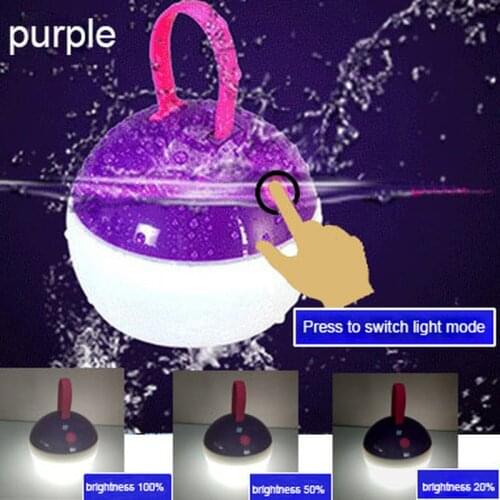 LED Night Light USB Rechargeable Camping Portable Mini Waterproof Night Light New LED Moon Light