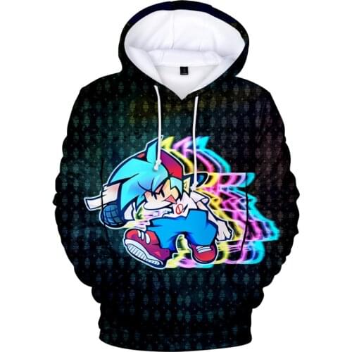 Friday night Funkin Hoody 3D Sweatshirt Womens Mens Pullover Harajuku Streetwear 2021 Hot Video Game Suit Plus Size Sweatshirt