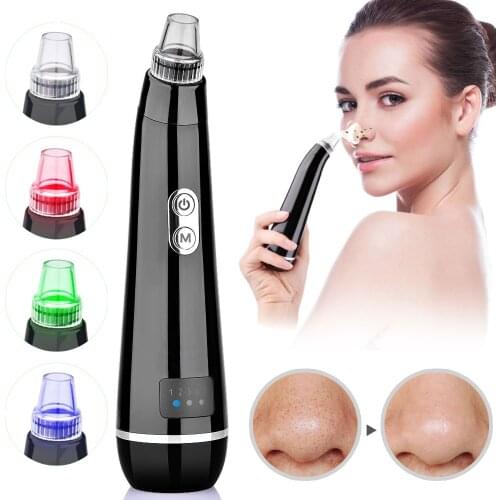 Vacuum Suction Blackhead Remover Cleaner Pore Acne Pimple Remover Tool Comedone Suction Removal Skin Care Facial Cleaning Tools