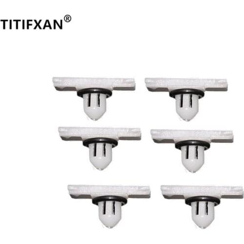 10PCS Auto door frame roof bright bar side beam trim decorative strip clips for Mercedes-Benz C180 C200 C260 C300 E200 E260 E300