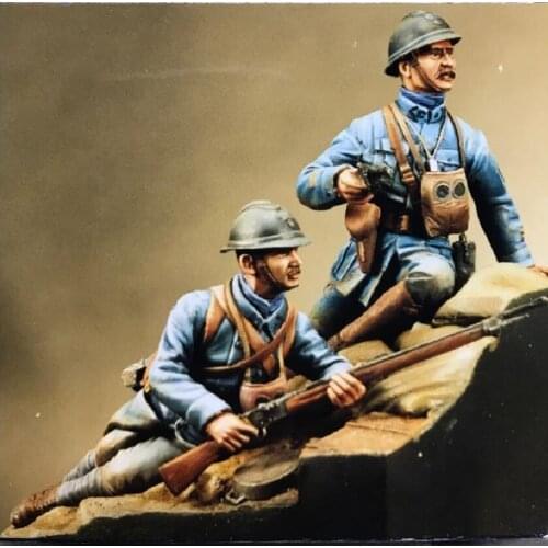 1/32 Resin Figure Model Kit Unassambled Unpainted//445(with base)