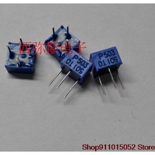 10 PCS original American BOURNS lap potentiometer 3362 p - 1-501 original spot lf 500 ohms