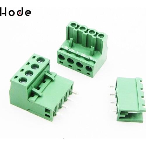 4P 5.08mm Pitch Connector KF2EDGK Pluggable Screw Through Hole Terminal Block