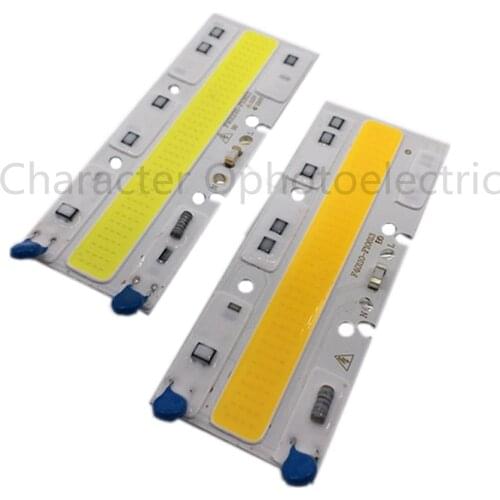 5PcsLed Lamp COB Chip Light AC 110V/220V 50W With IP65 Led Smart IC For DIY White / Warm White Lighting