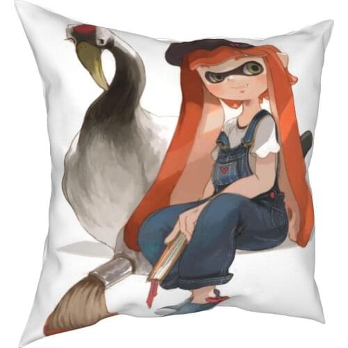 Simple style animation pillow covering fashion sofa bedroom color home decoration pillow animation pillow