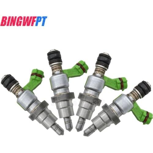 Car Spare Parts 4PCS/LOT 100% Flow Test fuel injector fuel nozzle 23250-28070 23209-28070 for Toyota RAV4 Avensis ect