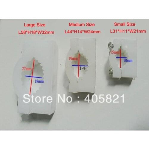 Free shipping Medium size 44*14*24MM round wire clamp/circular cable clamp 100PCS/Bag