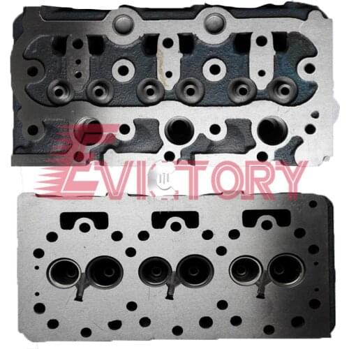 For kubota Mini excavator engine D950 cylinder head assy with valve