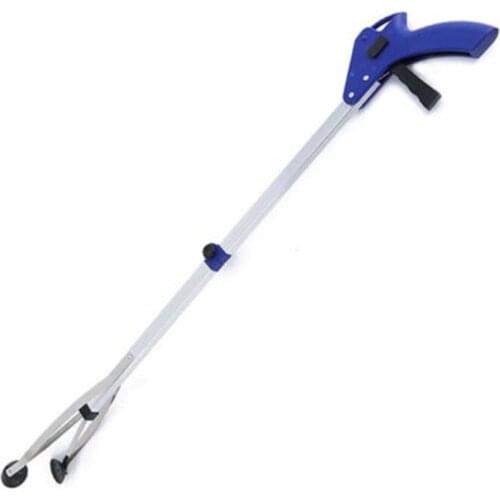 Environmentally Friendly Convenient Aluminum Alloy Folding Type Picker Garbage Clip Foldable Clip Sanitation Outdoor