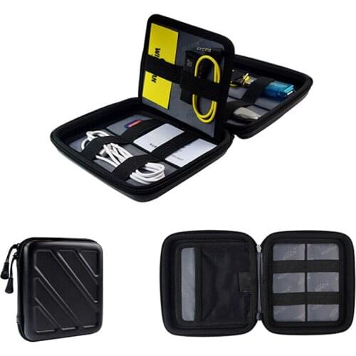 HLTON Multi-function storage bag mobile hard disk storage bag data cable headset storage bag digital accessories storage bag