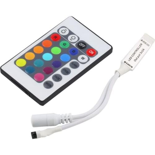 Controller 24 Keys IR Remote Controller Wireless for SMD3528 SMD5050 RGB LED Strip lights High quailty Worldwide Store