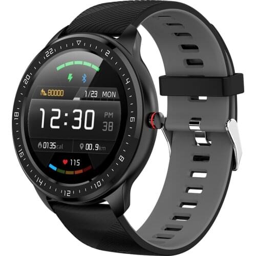2021 New Z06 Smart Watch Fitness Bracelet 1.3-inch High Definition Round Touch Screen Bluetooth Heart Rate Meter Step Smart Bra