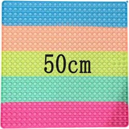 New Style 40/50cm Super Big Size Push Bubble Toys Autism Needs Squishy Stress Reliever Toys Adult Kid Funny Anti-stress Fidget
