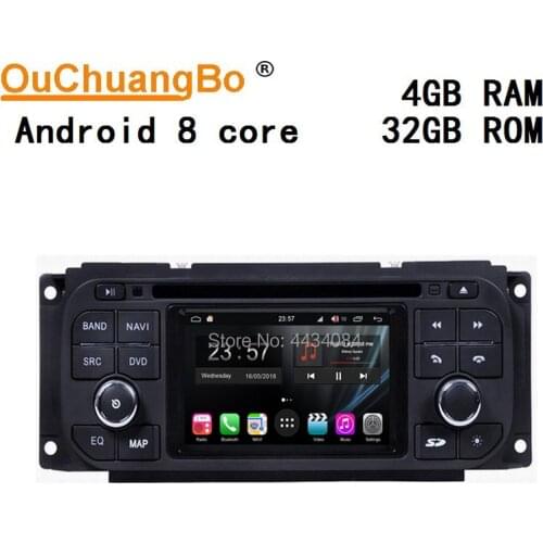 Ouchuangbo S300 car audio stereo gps for Chrysler Grand Voyager with 8 core BT aux USB android 9.0 OS 4+32