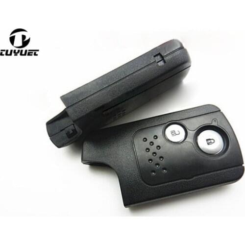 Replacement Smart Remote Key Shell 2 Buttons For Honda Crosstour With Groove on Side
