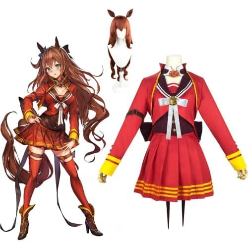 Umamusume: Pretty Derby Uma Musume Cosplay Special Week Maru Zensky Uniform Costume Halloween Party Sailor Suit