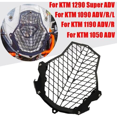 For KTM 1050 1090 1190 1290 Super ADVENTURE ADV R L Motorcycle Accessories Headlight Guard Grille Protective Cover Protector