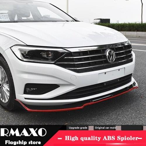 For J etta ABS Rear Bumper Diffuser Protector For 2019-202 Volkswagen Sagitar Body kit bumper rear Front shovel lip rear spoiler