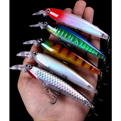 1pcs 11.5cm 16.5g Laser Minnow Fishing Lures Fish Jerkbait Woblers Artificial Bait for Fishing Baits Fish