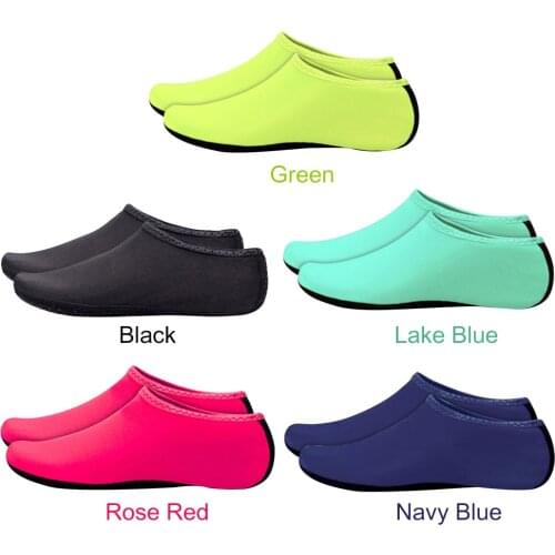 2021 Unisex Water Pool Swimming Aqua Diving Socks Seaside Water Sports Skin Shoes Water Shoes Solid Color Summer