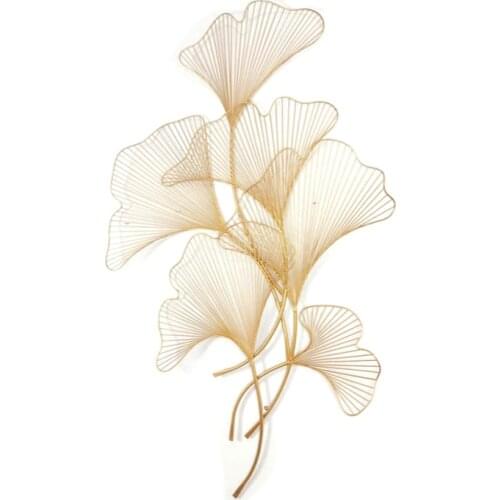 Background wall decoration wall decoration three-dimensional wrought iron wall decoration creative metal pendant