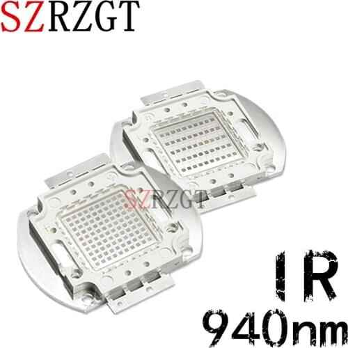 High Power LED Chip Infrared 940nm IR LED 50W 100W 940 nm Light Lamp