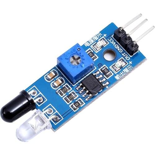 IR Infrared Obstacle Avoidance Sensor Module Smart Car Robot 3-Wire Reflective Photoelectric New