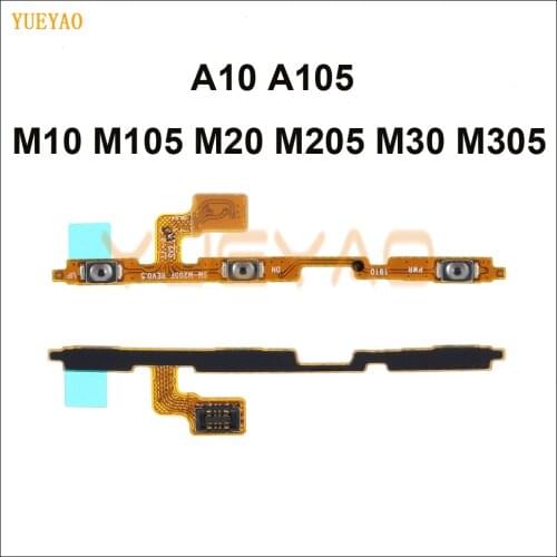 Power Button On / Off Volume Button Mute Switch Flex Cable For Samsung A10 A105F M10 M105F M20 M205F M30 M305F Power Flex