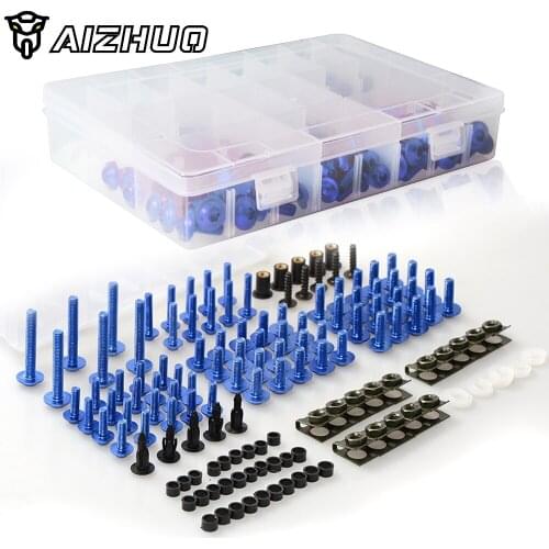 Motorcycle Fairing Bolts Screws Body Spring Bolts Kit For YAMAHA DT125R RE ST125 RL XJ 550 XJ650 XJ 650 TURBO XZ550 TW125 XZ TW
