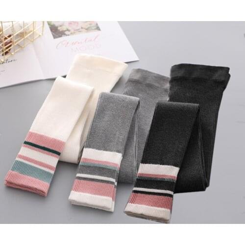 Girls Leggings Striped Leggins For Kids Toddler Children Pants 2021 New Skinny Baby Trousers