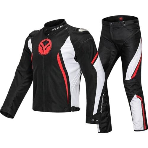 DONMORA Motorcycle Jacket Pants Suit Waterproof And Warm Breathable Anti-fall Cross-country Motorcycle Rider Cycling Jersey
