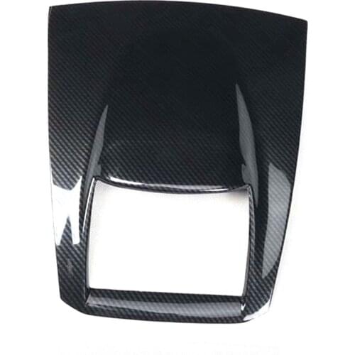 New ABS Car Trim For Ford Fiesta 2009-2013 GPS Upper Panel Cover Styling Interior Accessory Molding
