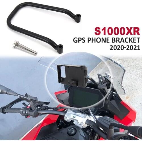 NEW 2020-2021 For BMW S1000XR S 1000 XR Motorcycle Navigation Bracket Mobile Phone GPS Plate Bracket Phone Holder USB