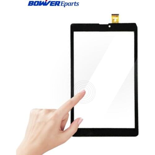 Black New For 8" Prestigio MULTIPAD WIZE 3308 3g Tablet PC PMT3308_3G Touch screen panel Digitizer Sensor replacement