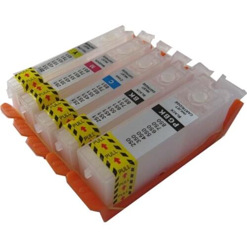 PGI-450 CLI-451 refillable ink cartridge for canon PIXMA IP7240 MG5440 MG5540 MG6440 MG6640 MG5640 MX924 MX724 IX6840 printer