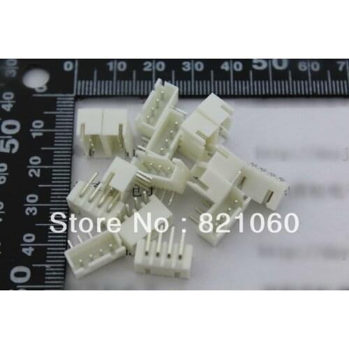 Connector 2.54 XH-4P L bend transposon 50PCS/LOT