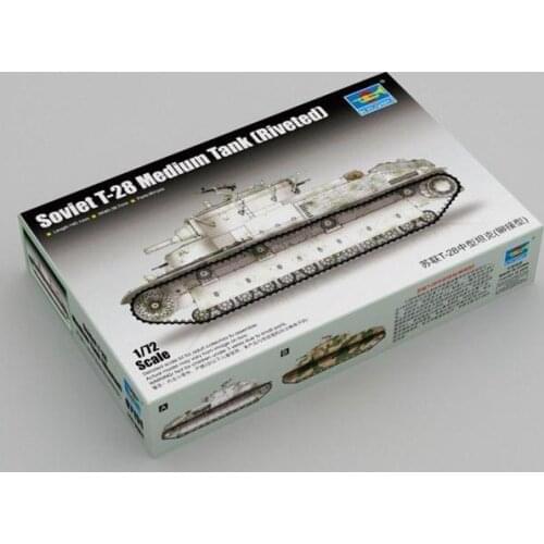 Trumpeter 1/72 07151 Soviet T-28 Medium Tank (Riveted)
