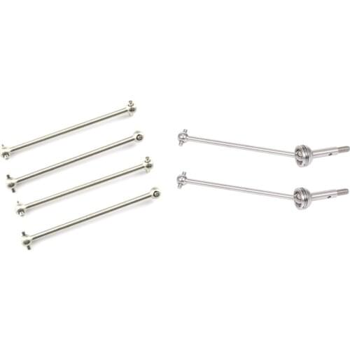 2Pcs Remote Control Universal Drive Shaft for WLtoys 144001 1/14 & 4PCS for Wltoys 144001 1/14 144001-1281 Rear Dog Bone