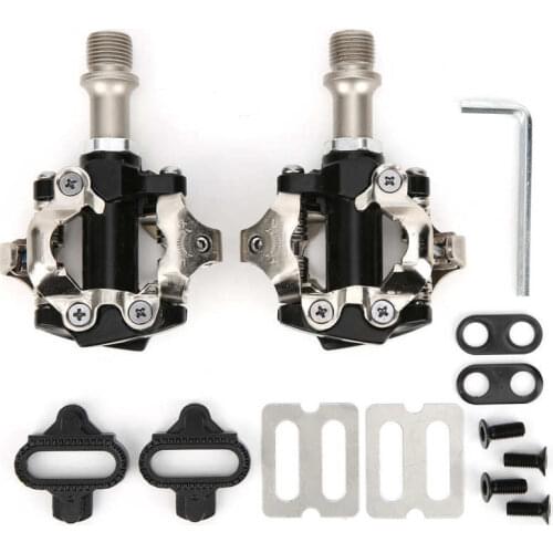Bike Foot Support Durable Cycling Road Bike Self-Locking Pedals Bicycle Pedals Bike Bicycle Adapter Bicycle Repair Replacement
