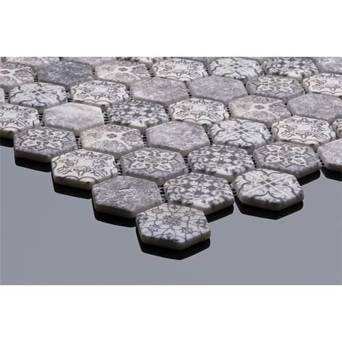 Glass mosaic tiles for interior wall , kitchen backsplash