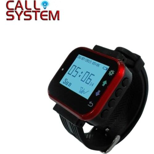 4pcs Electronic calling watch receiver for waiter/waitress use K-300plus (show 3 number one time)