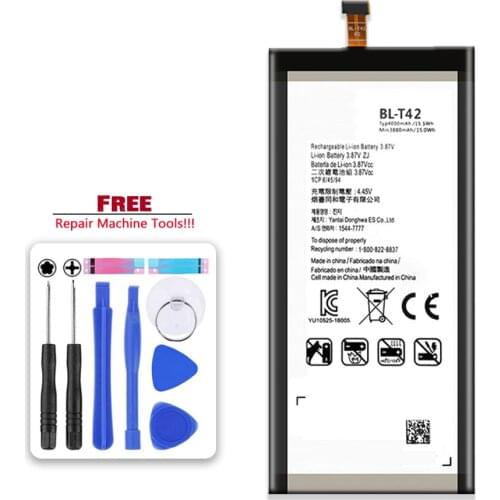 BL-T42 Battery For LG V50 ThinQ 5G V50ThinQ BL T42 LM-V500 V500N V500EM v500xm Bateria free tool