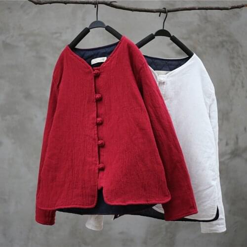 Traditional chinese blouse shirt tops for women mandarin collar oriental linen shirt blouse female elegant cheongsam top FF1385