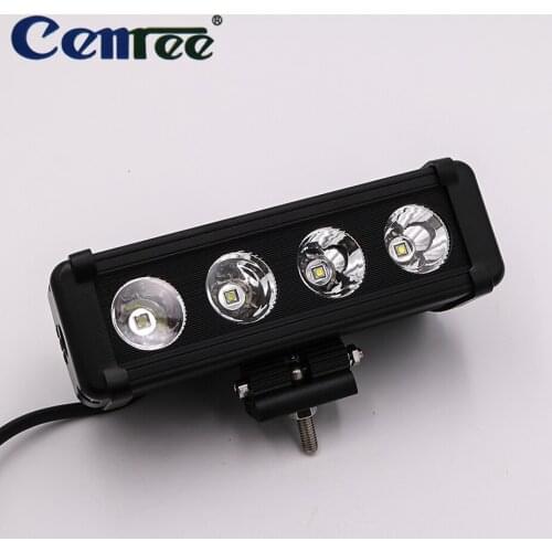 CENREE 1PCS 40W 9-30V Dual Rows Led Driving Light IP67 6000LM Work Light Bar for Tractor Boat Off Road 4WD 4x4 Truck SUV ATV